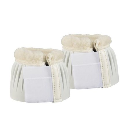 JACKS Jacks 2128F-WH-XL Bell Boots Ribbed with Fleece; White - Extra Large 2128F-WH-XL